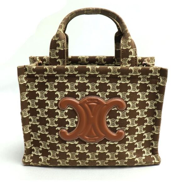 Celine Small Cabas Tie 2Way Shoulder Bag - Picture 1 of 6